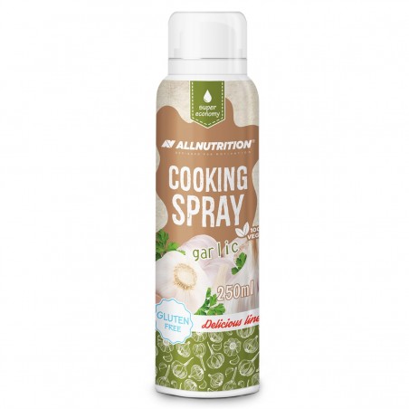 Allnutrition Cooking Spray - Garlic Oil - Спрей За Готвене