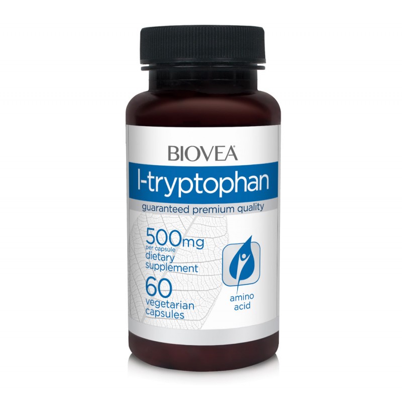 Biovea L-Tryptophan 500mg - Триптофан