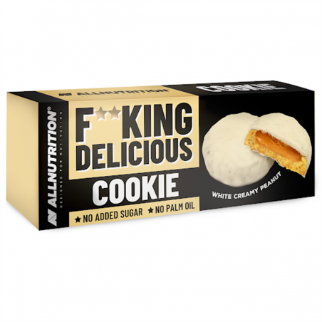 Allnutrition F**King Delicious Cookie - White Creamy Peanut - Диетичен Десерт