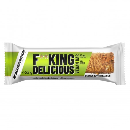 Allnutrition F**King Delicious Vegan Protein Bar - Веган Протеинов Бар