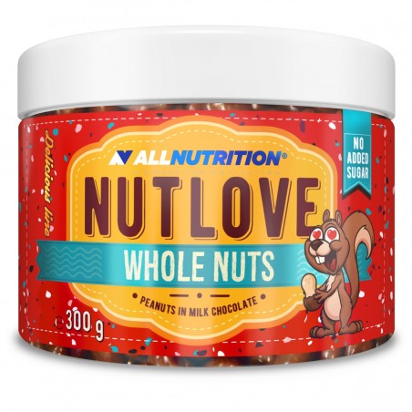 Allnutrition NutLove Whole Nuts - Peanuts - Диетични Ядки