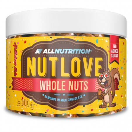 Allnutrition NutLove Whole Nuts - Almonds - Диетични Ядки
