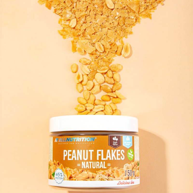 Allnutrition Peanut Flakes - Фъстъчен Крем