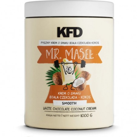 KFD Protein Cream White Chocolate & Coconut - Протеинов Крем за Мазане