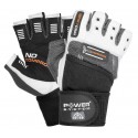 Power System Wrist Wrap Gloves No Compromise - White - Grey - Фитнес Ръкавици