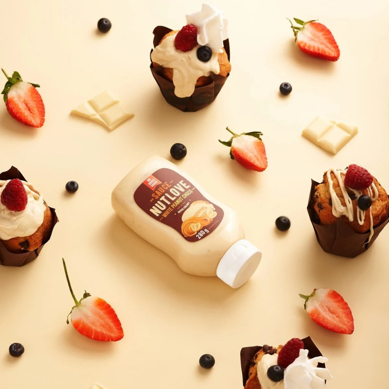 Allnutrition NutLove Sauce - White Peanut Chocolate - Диетичен Сироп