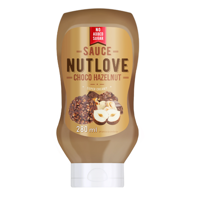 Allnutrition NutLove Sauce - Choco Hazelnut - Диетичен Сироп
