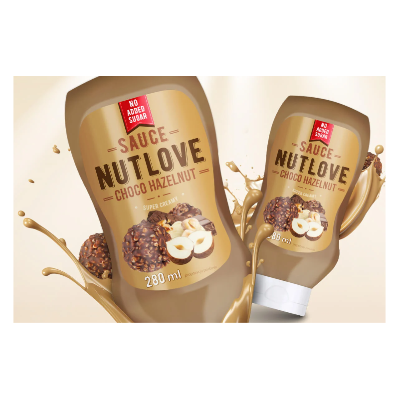 Allnutrition NutLove Sauce - Choco Hazelnut - Диетичен Сироп