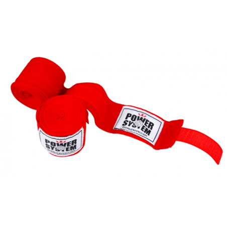 Power System Boxing Wraps - Red - Бинтове за Бокс