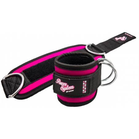 Power System Ankle Straps Gym Babe - Pink - Каишки за Глезен
