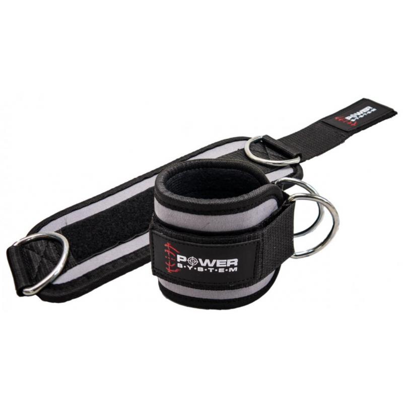 Power System Ankle Straps Gym Guy - Grey - Каишки за Глезен
