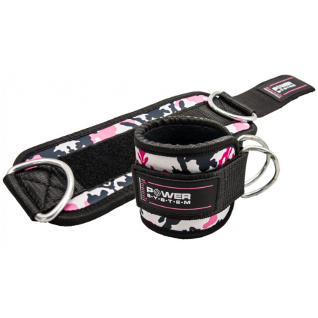 Power System Ankle Straps Camo - Pink - Каишки за Глезен