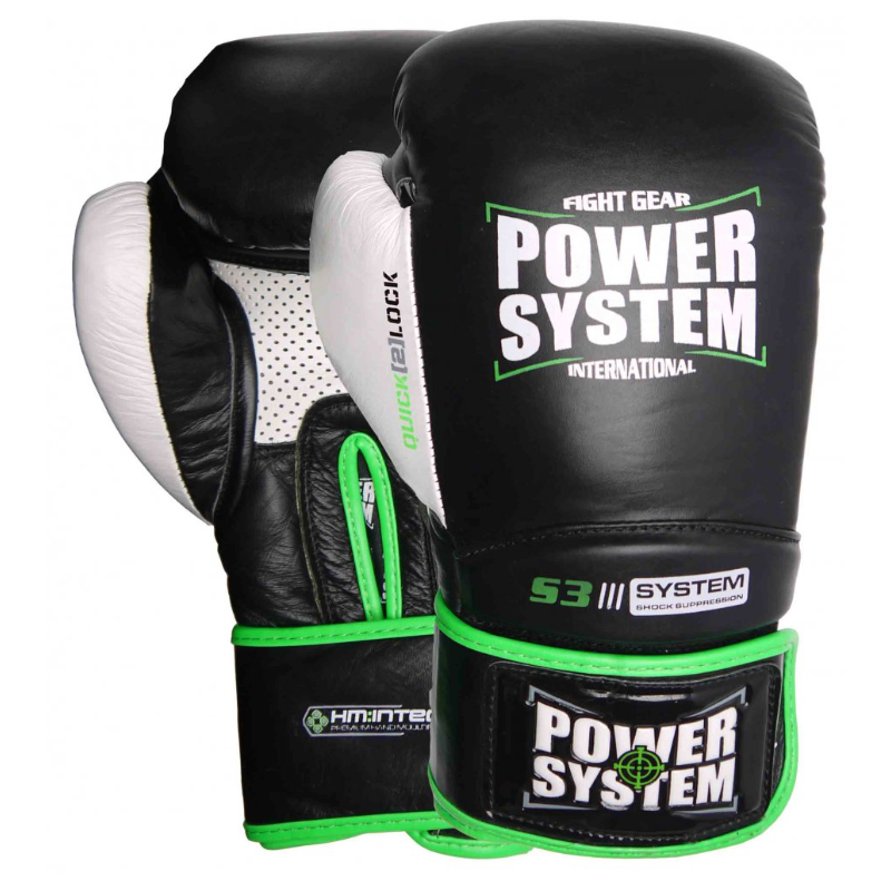 Power System Boxing Gloves Impact Evo - Black - Боксови Ръкавици