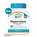 21st Century Magnesium Glycinate 200mg - Магнезий