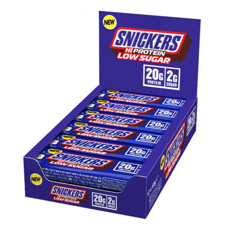 Mars Snickers Hi Protein Bar Low Sugar - Milk Chocolate - Протеинов Бар