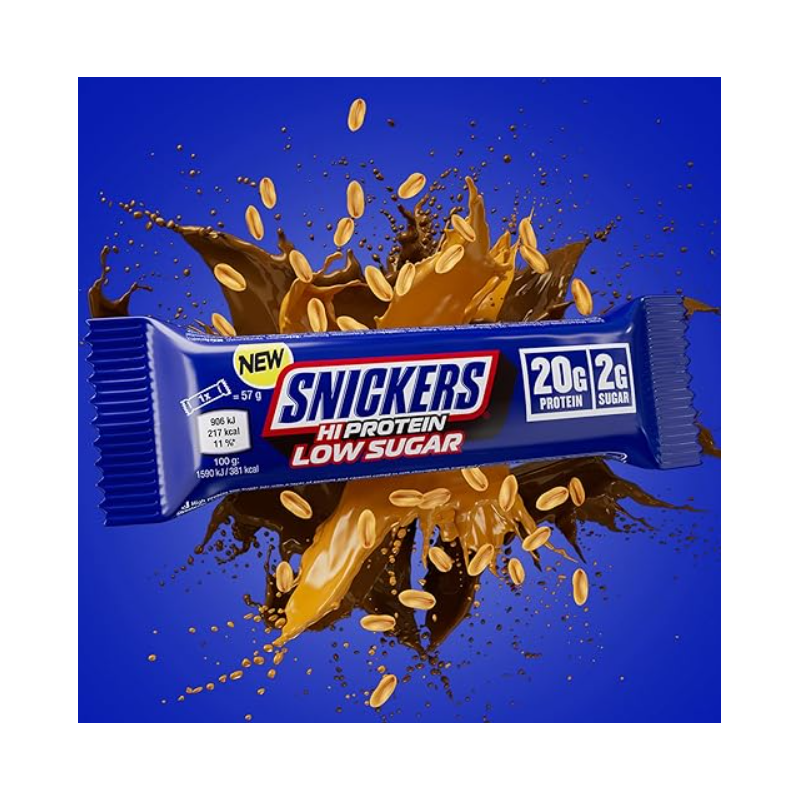 Mars Snickers Hi Protein Bar Low Sugar - Milk Chocolate - Протеинов Бар