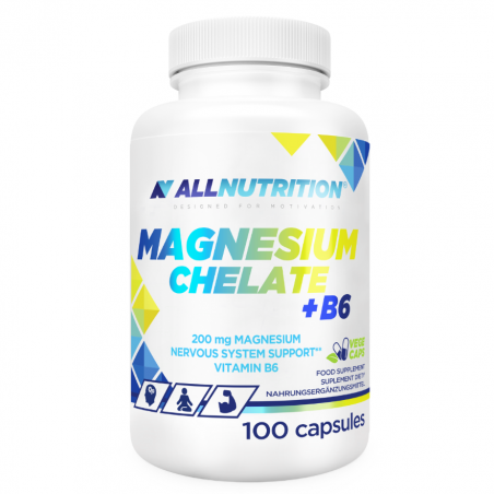 Allnutrition Magnesium Chelate + B6 - Магнезиев Хелат + Витамин B6