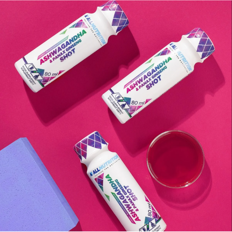 Allnutrition Ashwagandha & Ginseng Shot - Ашваганда + Женшен