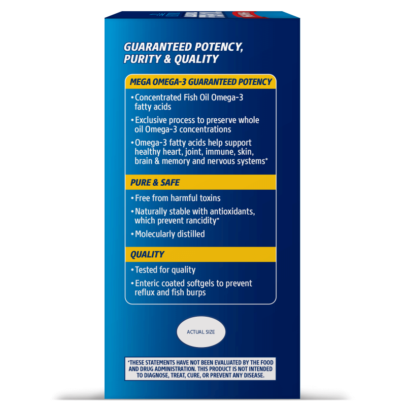 21st Century Alaska Wild Fish Oil Mega Omega-3 - Омега 3