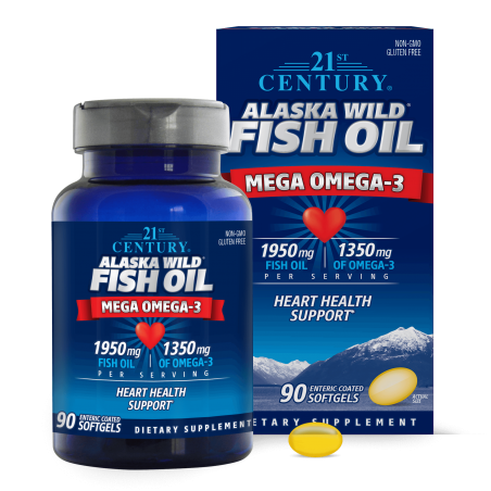 21st Century Alaska Wild Fish Oil Mega Omega-3 - Омега 3