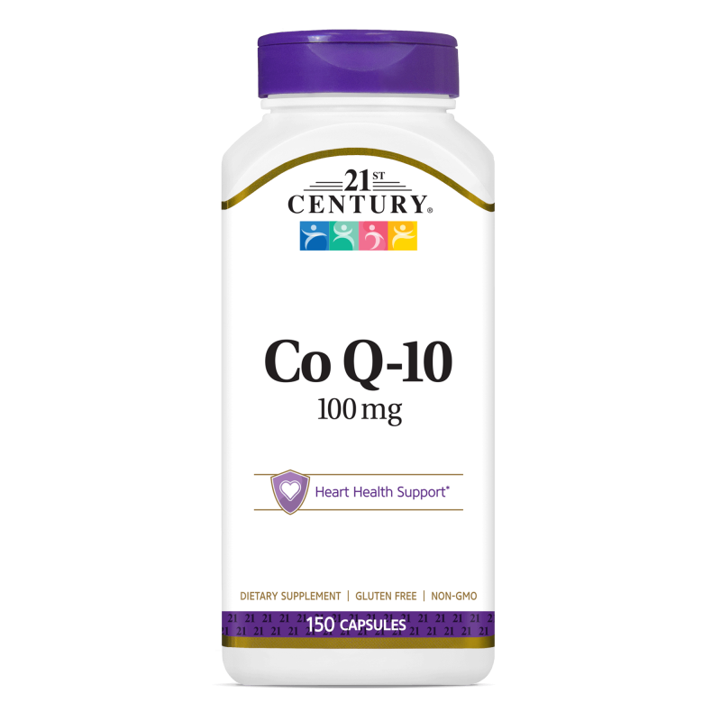 21st Century Co Q-10 100mg Caps - Коензим Q-10