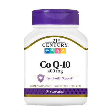 21st Century Co Q-10 400mg Caps - Коензим Q-10