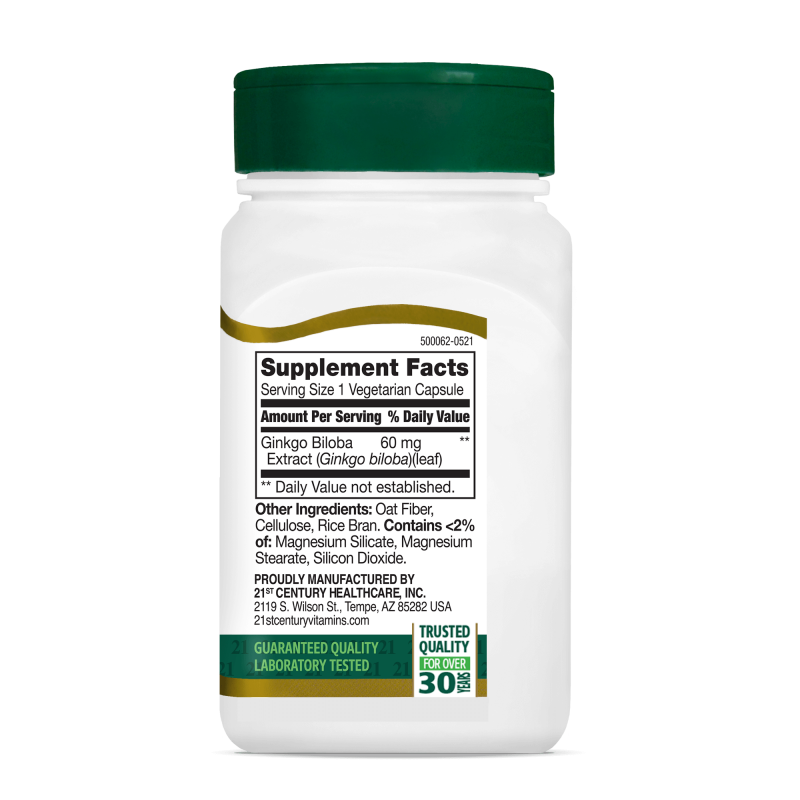 21st Century Ginkgo Biloba Extract - Гинко Билоба