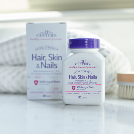 21st Century Hair, Skin & Nails Extra Strength - Формула за Коса, Кожа, Нокти