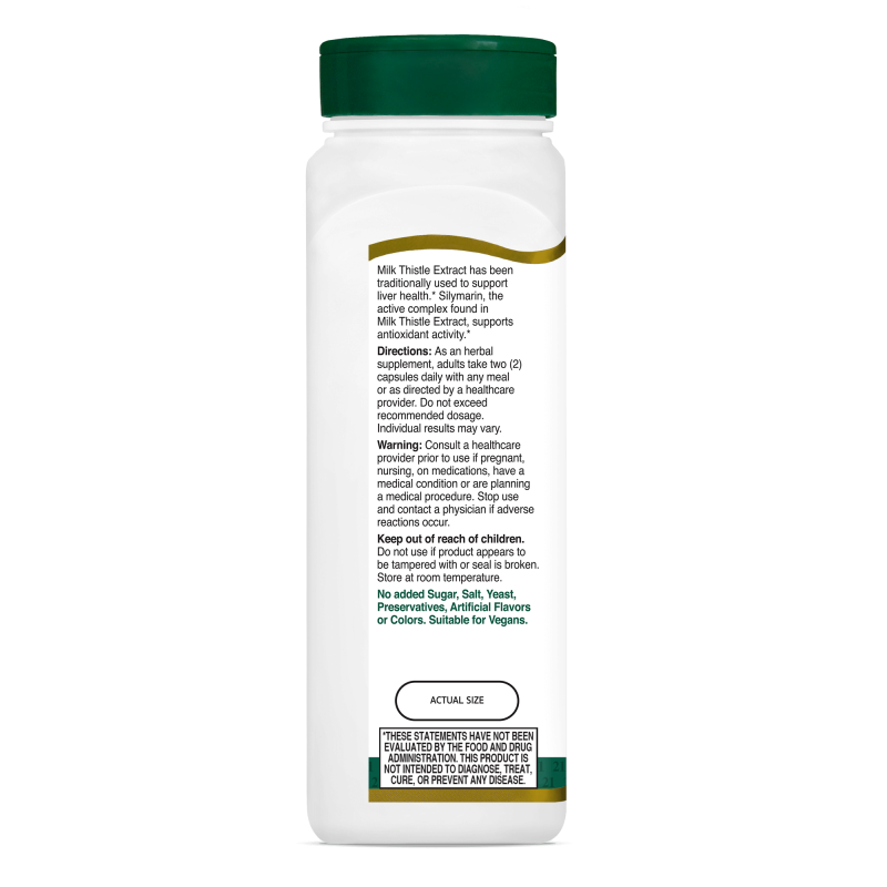 21st Century Milk Thistle Extract - Магарешки Бодил