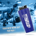 Applied Nutrition Stainless Steel Shaker - Blue - Метален Шейкър