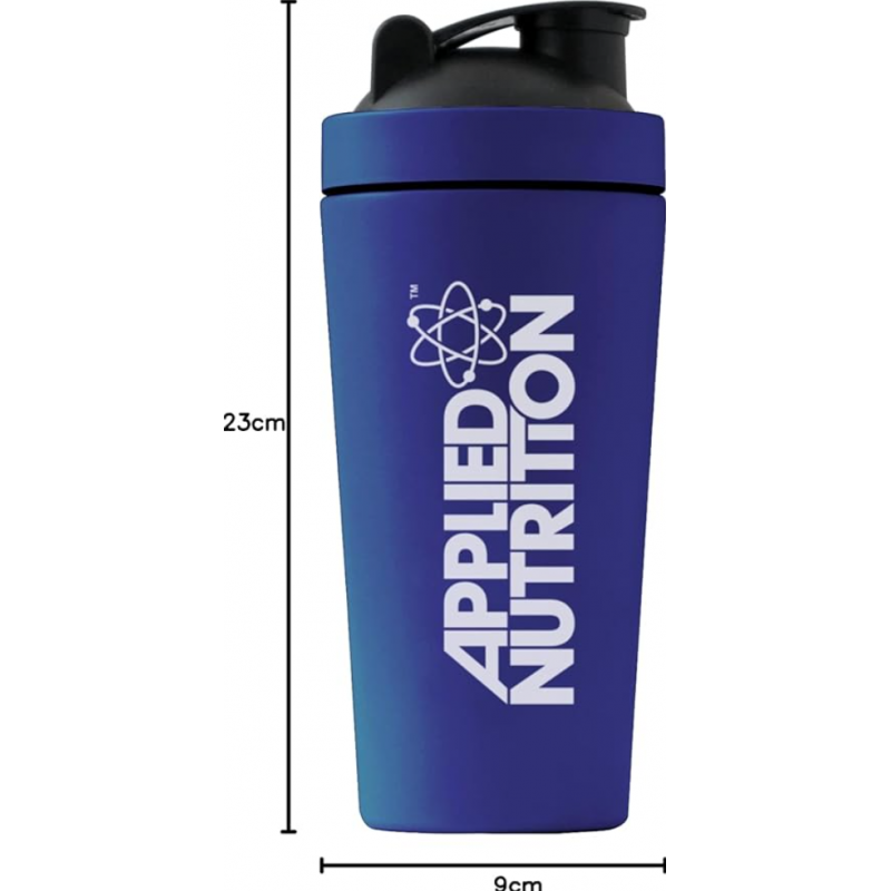 Applied Nutrition Stainless Steel Shaker - Blue - Метален Шейкър