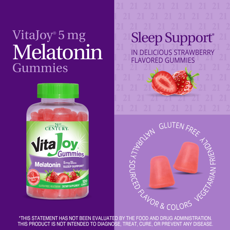 21st Century VitaJoy Melatonin Gummies - Мелатонин