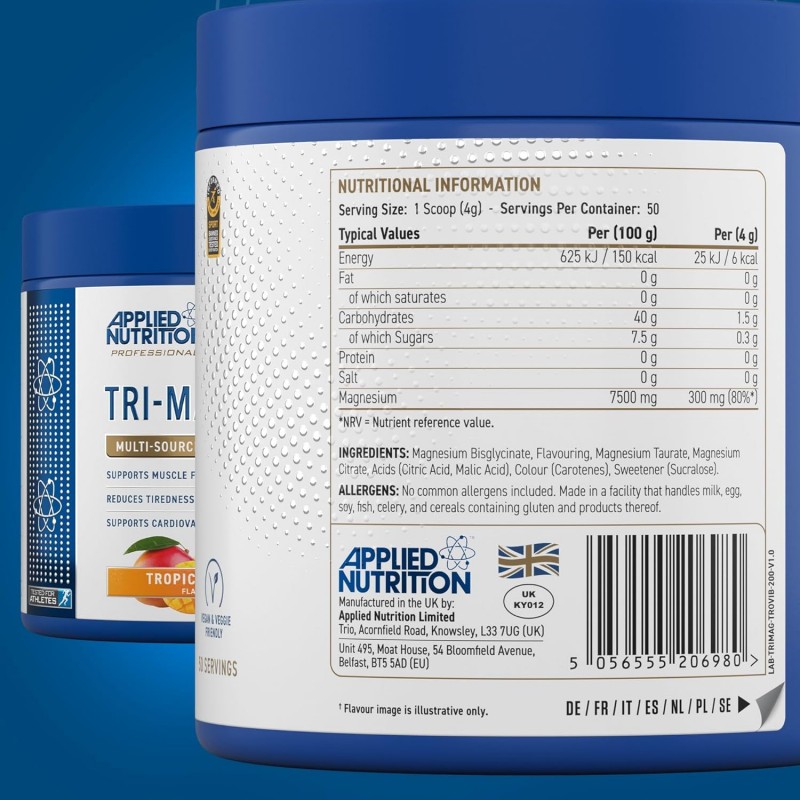 Applied Nutrition Tri-Magnesium Powder - Три-Магнезий