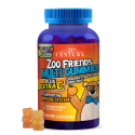 21st Century Zoo Friends Multi Gummies + Extra C - Мултивитамини за Деца
