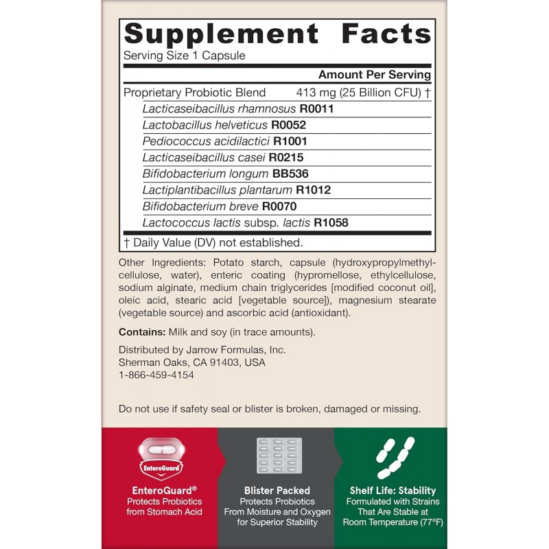 Jarrow Formulas Jarro-Dophilus EPS 25B - Пробиотик