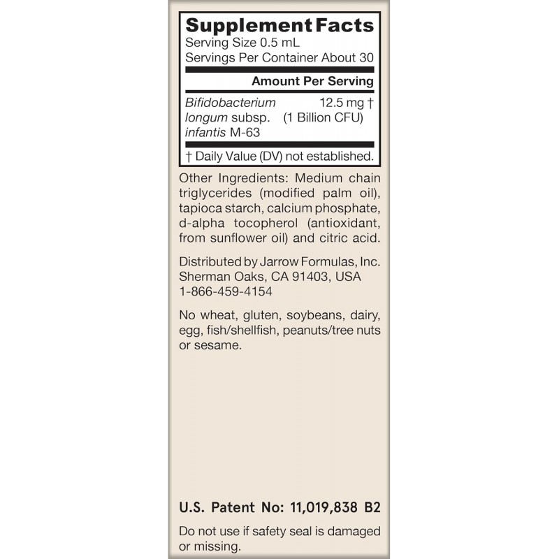 Jarrow Formulas Jarro-Dophilus Infant Drops - Пробиотик за Кърмачета и Бебета