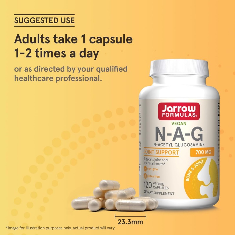 Jarrow Formulas N-A-G 700mg - N-Acetyl Glucosamine - Глюкозамин