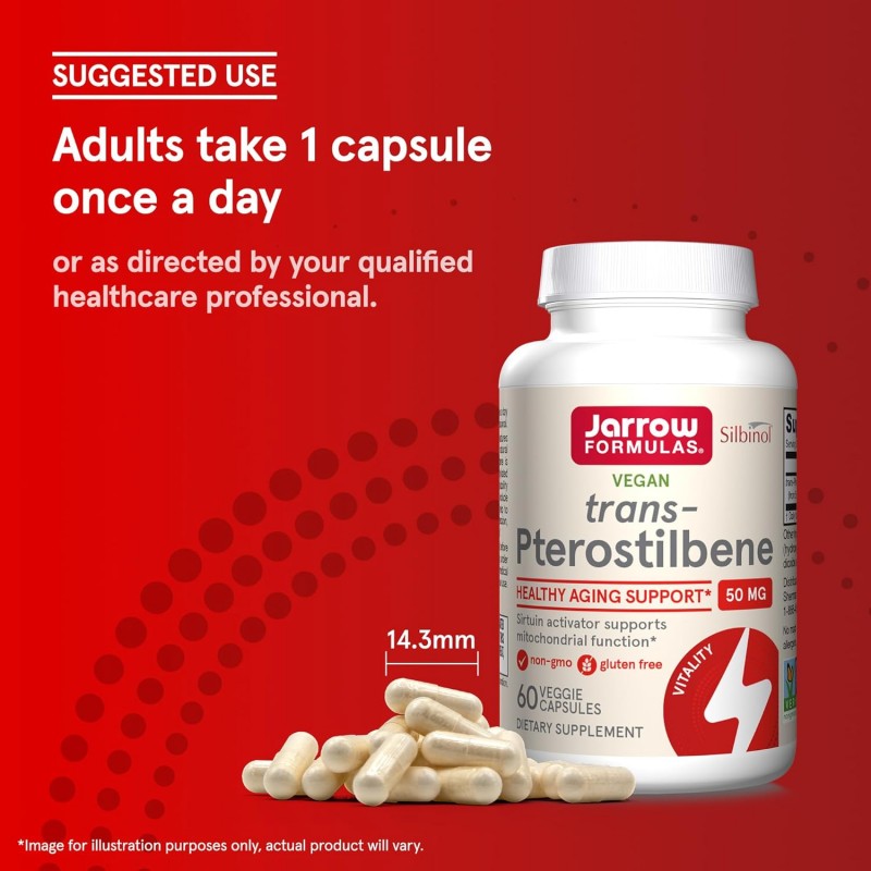 Jarrow Formulas Pterostilbene 50mg - Птеростилбен