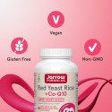 Jarrow Formulas Red Yeast Rice 1200mg + CoQ10 100mg - Мая от Червен Ориз + Коензим Q10