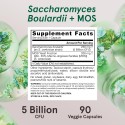 Jarrow Formulas Saccharomyces Boulardii + MOS - Пробиотик