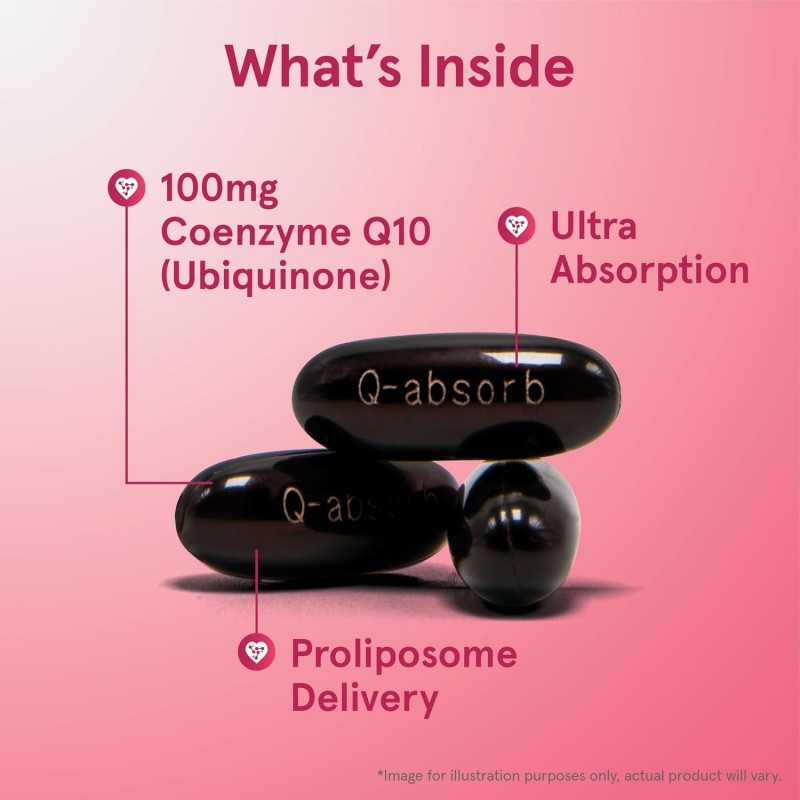 Jarrow Formulas Ubiquinone - Q-absorb® Co-Q10 100mg - Убихинон