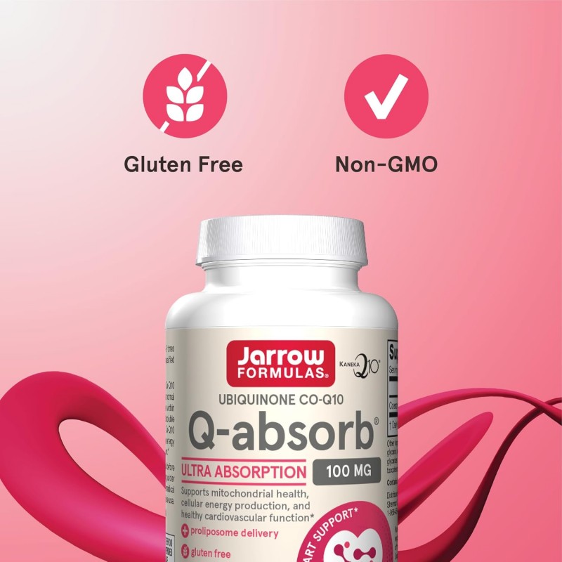 Jarrow Formulas Ubiquinone - Q-absorb® Co-Q10 100mg - Убихинон