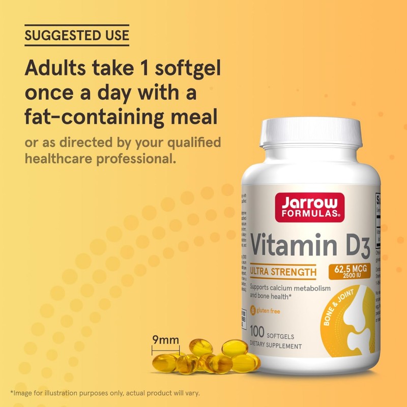 Jarrow Formulas Vitamin D3 2500 - Витамин D