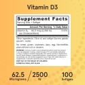 Jarrow Formulas Vitamin D3 2500 - Витамин D