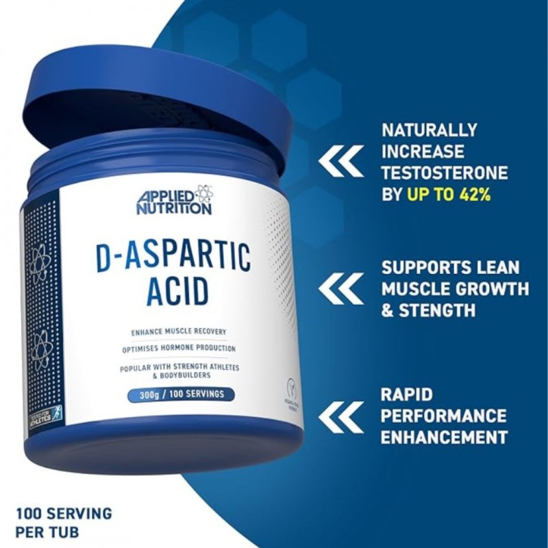 Applied Nutrition D-Aspartic Acid - Powder - D-Аспартанова Киселина
