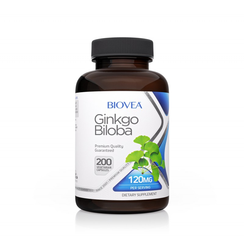 Biovea Ginkgo Biloba 120mg - Гинко Билоба