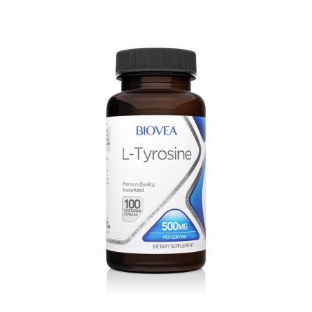 Biovea L-Tyrosine 500mg - Тирозин