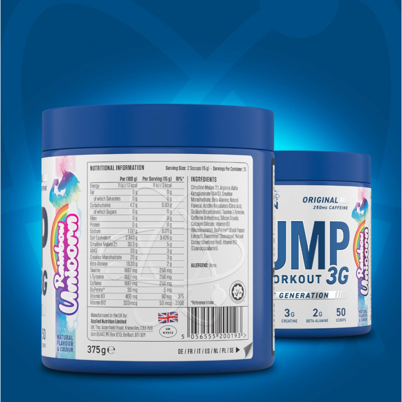 Applied Nutrition Pump 3G Pre-Workout - Азотен Бустер