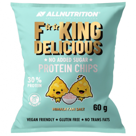 Allnutrition F**King Delicious Protein Chips Himalayan Salt - Протеинов Чипс