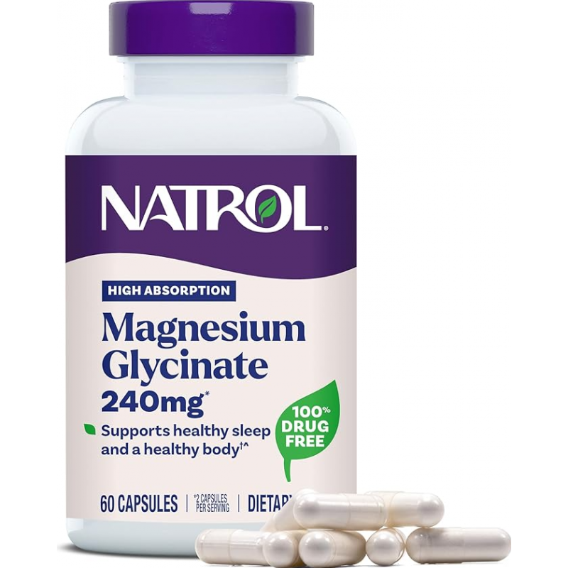 Natrol Magnesium Glycinate 240 mg - Магнезиев Глицинат
